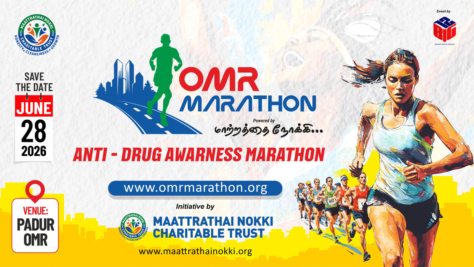 OMR Marathon 2026 — Anti Drug Awareness Marathon